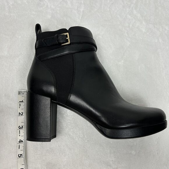 Vionic Boots Womens Size 10 Black Nella Ankle Block Heel Side Zip I7817L1001 - Picture 12 of 14